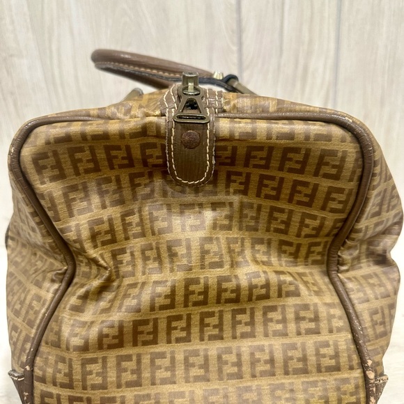 Vintage Fendi Zucca Mini Duffel Bag - Picture 10 of 13